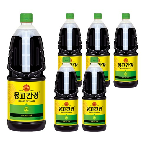 몽고간장 순간장, 1.8L, 6개