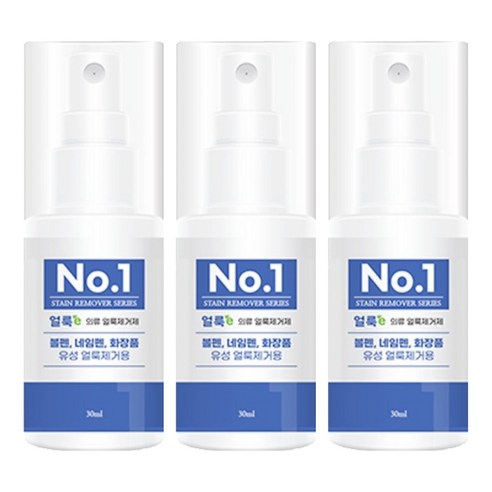 엘타얼룩이 의류 얼룩제거제 No1, 30ml, 3개