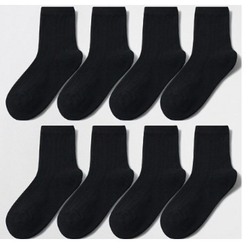 우리 아이 발에 행복을! 모드베베 베이직 골지 중목 양말