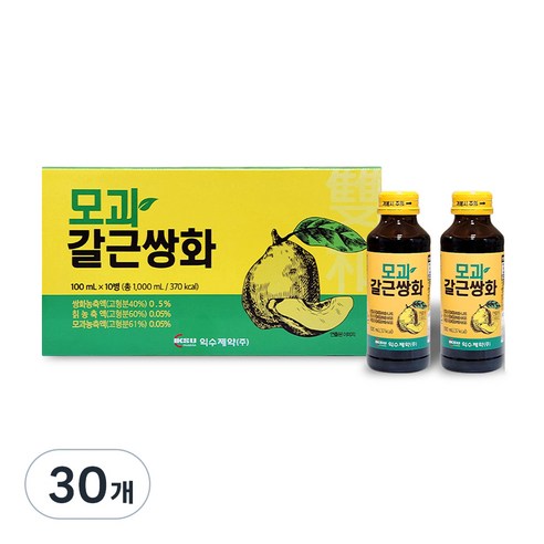 익수제약 모과갈근쌍화, 100ml, 30개