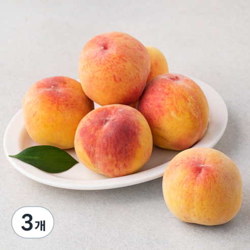당도선별 복숭아, 1.25kg(4~5입), 3개