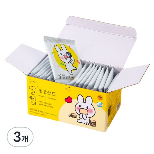 네이처오다 달칩 초코샌드 12g x 20p, 240g, 3개