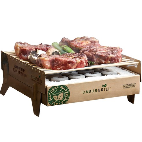 간편함과 풍미를 더하다: 카서스그릴 캠핑 일회용 그릴 리뷰 일회용그릴