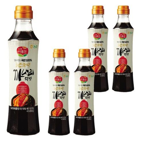 농협 아름찬 까나리액젓, 500g, 5개