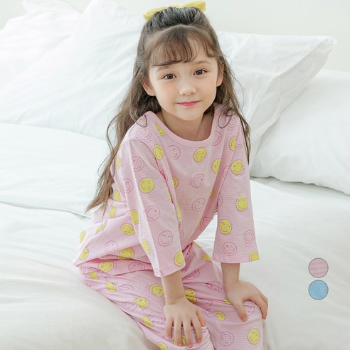 우리 아이를 위한 포근한 선물, 롤리트리 7부 쟈가드 내의 상하 세트 DS 7부내복