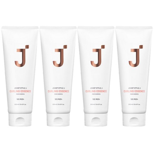 제이숲 스타일제이 포우먼 컬링 헤어 에센스, 250ml, 4개