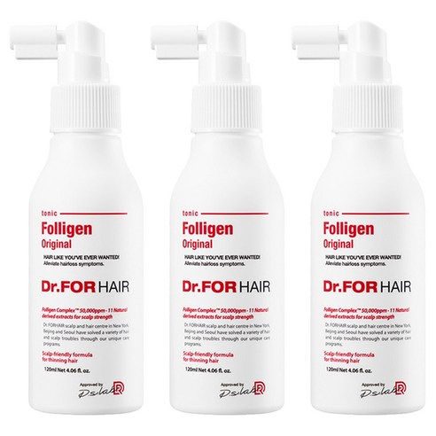 닥터포헤어 폴리젠 헤어토닉, 120ml, 3개