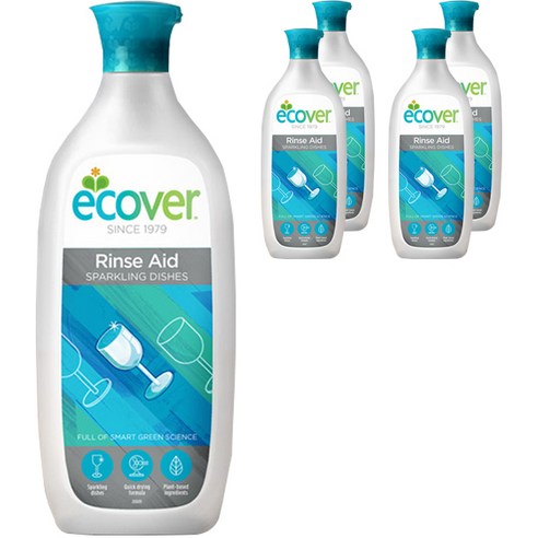 에코버 식기세척기용 린스, 500ml, 5개