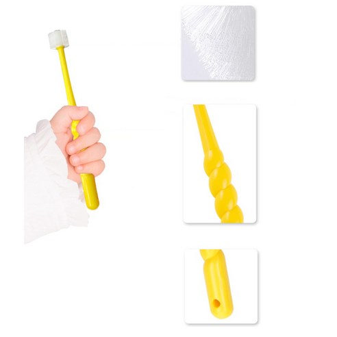 아기의 구강 건강을 책임지는 예꼬맘 360도 베이비용 칫솔