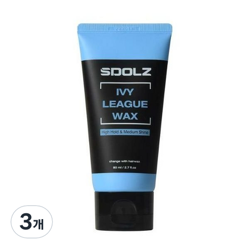 슈돌츠 아이비리그 왁스, 80ml, 3개