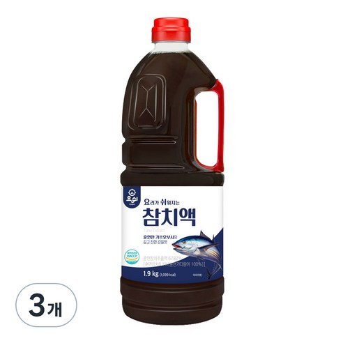 요쉬 참치액, 1.9kg, 3개