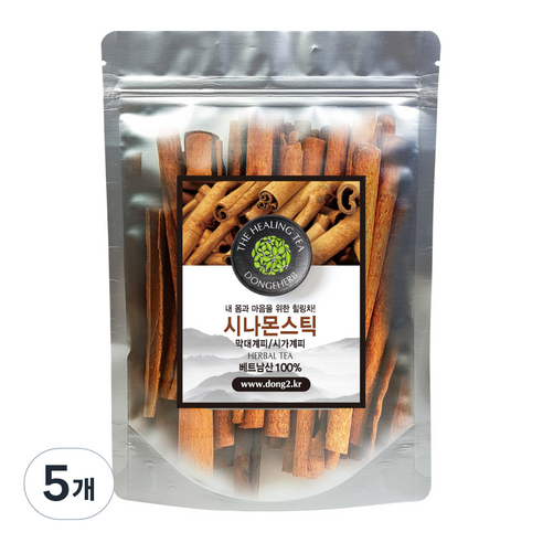 동이약초 시나몬스틱 시가계피, 150g, 5개