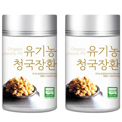 유기농마루 정품 유기농 청국장환