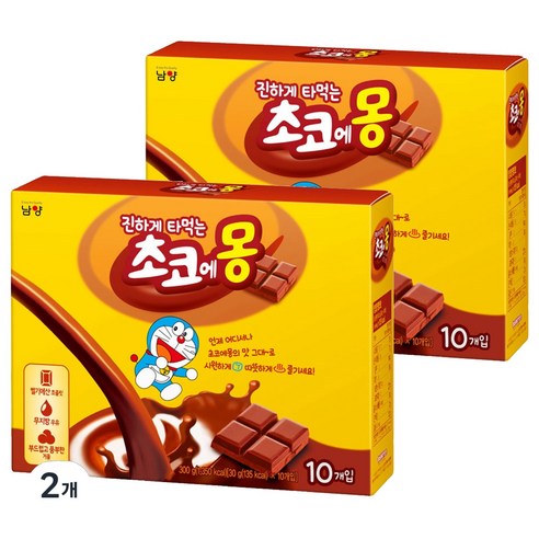 초코에몽 진하게 타먹는 핫초코분말, 30g, 10개입, 2개