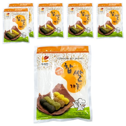 뚜레반 국산 찹쌀가루 A+, 6개