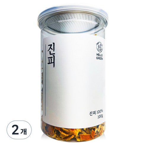 헬로우그린 진피차, 100g, 1개입, 2개