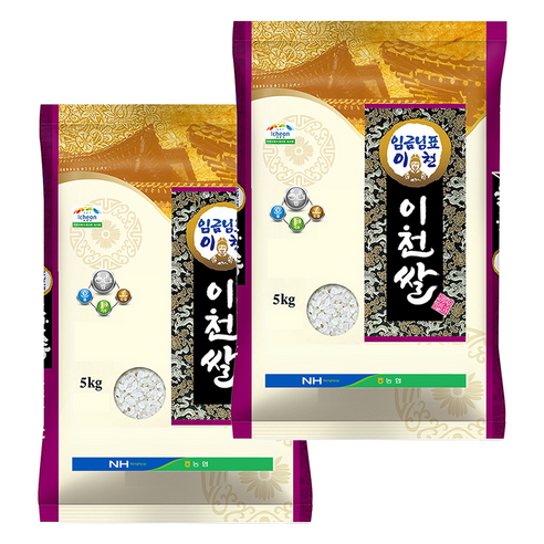 농협 2024년산 햅쌀 임금님표 이천쌀, 상등급, 5kg, 1개