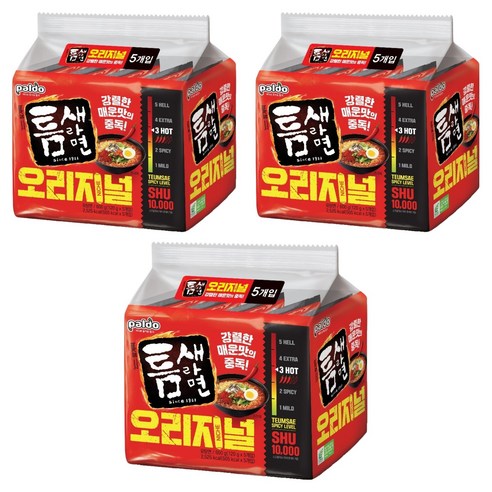 틈새라면 빨계떡 120g