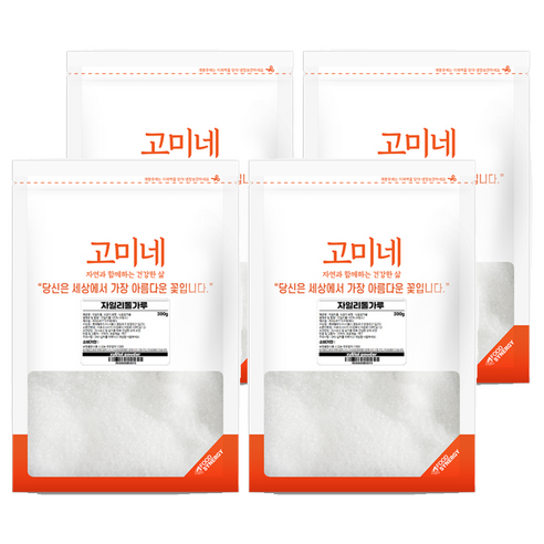 고미네 자일리톨가루, 300g, 4개
