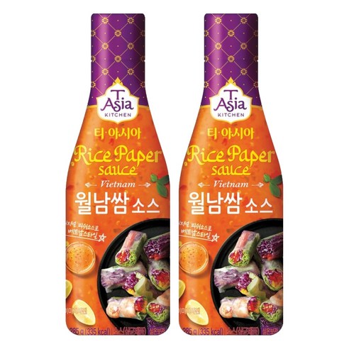 티아시아키친 월남쌈 소스, 2개, 285g