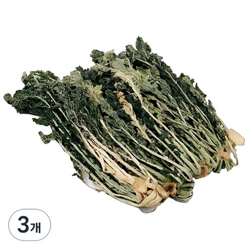 비니플랑센 국산 강원도 양구 펀치볼 말린무청 전용 건시래기, 3개, 280g