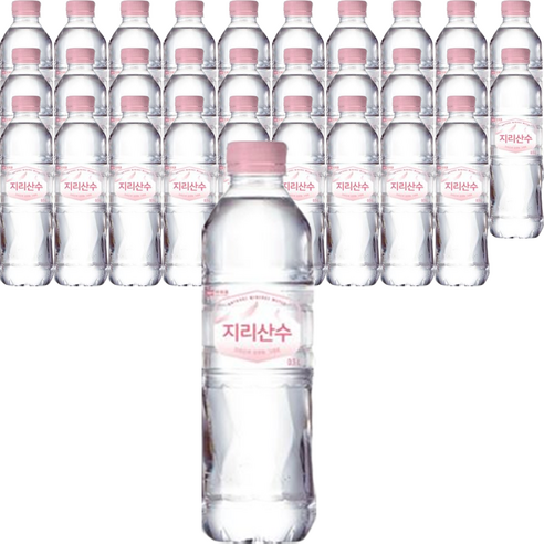 아워홈 지리산수 핑크  500ml, 80개