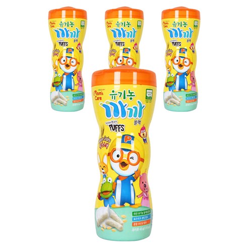 맘스케어 유기농 까까, 블랙, 43g, 4개