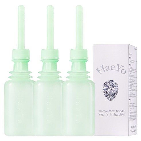 해요질세정기 여성청결제, 120ml, 3개