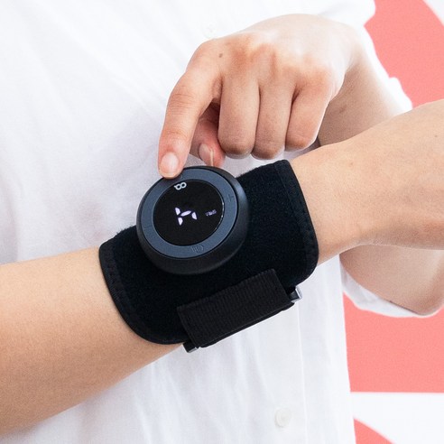 오아 히트스팟W 미니 손목 무선 EMS 저주파 마사지기 OMS-037BK 리뷰 오아손목마사지기