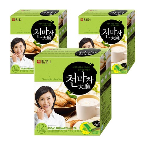 담터 천마차, 21g, 12개입, 3개