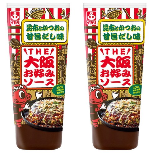 이카리 오사카풍 오꼬노미 소스, 300g, 2개
