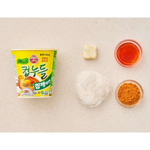 간편하게 즐기는 고소한 참깨라면