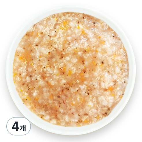 짱죽 유아용 실온 이유식 중기 죽 1, 160g, 4개, 누룽지버섯죽