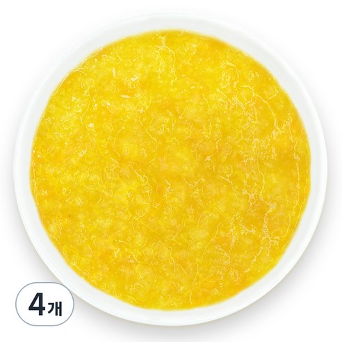 짱죽 유아용 실온 이유식 중기 죽 1, 160g, 4개, 단호박오트밀죽