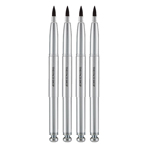 더페이스샵 원터치 립 브러쉬, 혼합색상, 4개