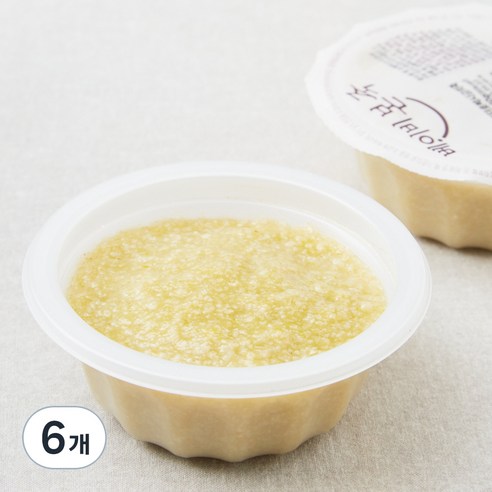 베이비본죽 차조단호박시금치죽 이유식 중기, 160g, 6개