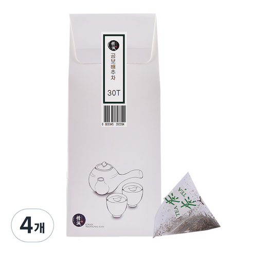 양원농장 곰보배추 삼각티백차, 1.2g, 30개입, 4개
