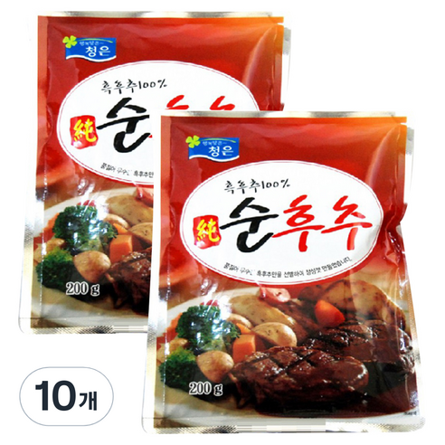 청은 순후추, 200g, 10개