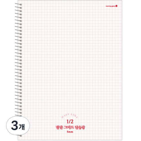 모닝글로리 반반 그리드 연습장 – 서술형 블로그글