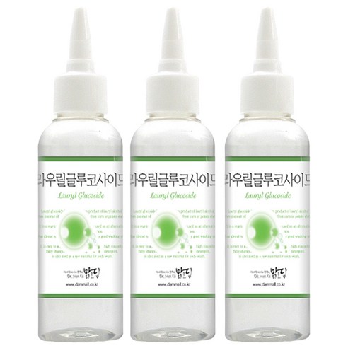 맑을담 라우릴글루코사이드 뷰티소품 100ml, 3개