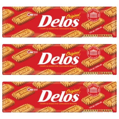 청우 델로스 오리지날 커피쿠키, 315g, 3개