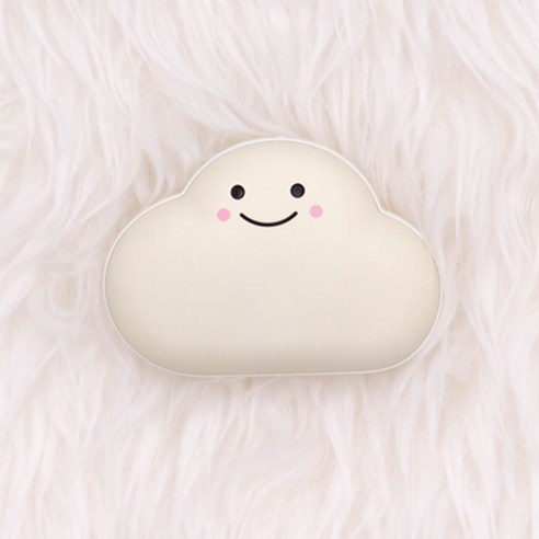 단미 구름 손난로, CLOUD, 화이트