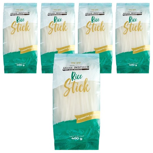 더블드래곤 라이스 누들 쌀국수면 5mm, 400g, 5개