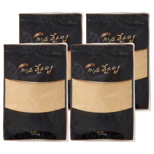 미소한입 볶음분태땅콩 분말, 1kg, 4개