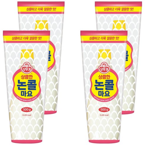 오뚜기 논콜마요, 500g, 4개