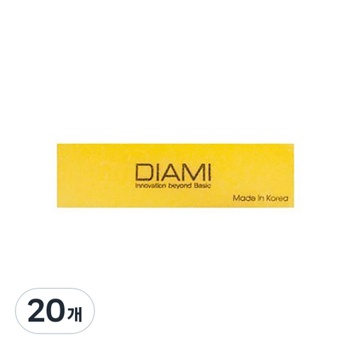 다이아미 망고 네일 버퍼, 180 GRIT, 20개