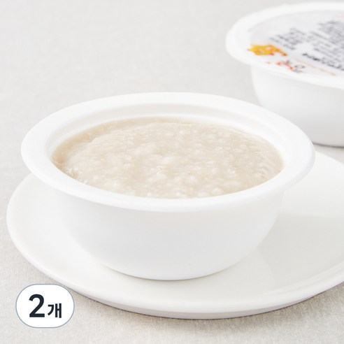 짱죽 초기 7개월 부터 묽은죽 이유식, 혼합맛(오트밀 / 바나나), 160g, 2개