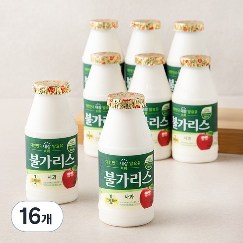 남양유업 불가리스 사과, 150ml, 16개