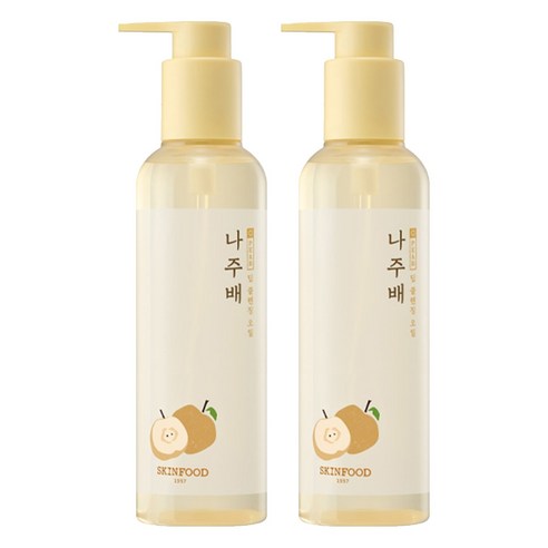 스킨푸드 나주배 딥 클렌징 오일, 200ml, 2개