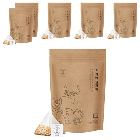 다정헌 유기농 귤피차, 1.5g, 20개입, 6개, 1.5g